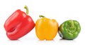 Bell pepper on white background