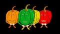 4 Bell Peppers Cartoon-Transparent-Silent Intro