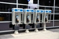 Bell Phone Booths Royalty Free Stock Photo