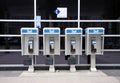 Bell Phone Booths Royalty Free Stock Photo