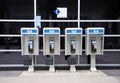 Bell Phone Booths Royalty Free Stock Photo