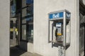 Bell public telephone Royalty Free Stock Photo