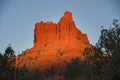 Bell Rock At Sunrise Royalty Free Stock Photo