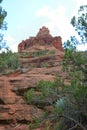 Bell rock vortex in Sedona, Arizona Royalty Free Stock Photo