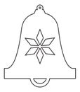 Bell Shaped Christmas Ornament