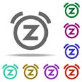 bell snooze icon. Elements of web in multi color style icons. Simple icon for websites, web design, mobile app, info graphics