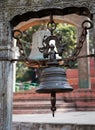 Bell in Swayambhunath stupa