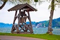 Bell by the tegernsee lake in Rottach Egern Royalty Free Stock Photo