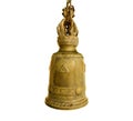 The bell in thai temple Royalty Free Stock Photo