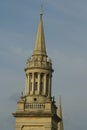 The Bell tower of All Saints Church in Oxford, England Royalty Free Stock Photo
