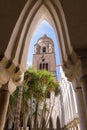 The bell tower of Amalfi Cathedral Royalty Free Stock Photo