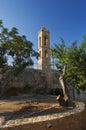 Bell tower of the ancient monastery in Ayia Napa