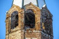 Bell tower of the ancient orthodox destroyed ÃÂhurch