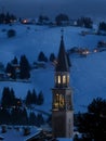 Bell tower in the night