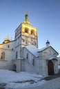 The bell tower of the Assumption Church. Alexandrov (Alexandrovskaya Sloboda). Vladimir region