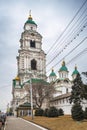 Bell tower in Astrakhan Kremlin, Russia Royalty Free Stock Photo