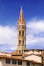 The bell tower of Badia Fiorentina in Florence