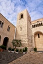 Bell Tower of Basilica of Saint Nicholas Also Known As Basilica San Nicola de Bari At Bari Apulia Puglia Italy Royalty Free Stock Photo