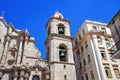 Gothic cathedral tower in Havana, Cuba Royalty Free Stock Photo