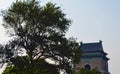 Bell Tower in Beijing, China, built in 1272 during the Yuan dynasty