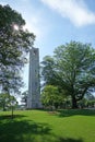 The bell tower on the campus of North Carolina State University in Raleigh Royalty Free Stock Photo