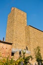 Bell tower of Castello dei Conti Guidi in Vinci, Tuscany