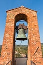 Bell tower at Castello dei Conti Guidi in Vinci, Tuscany