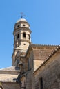 Bell tower of Cathedral of the Assumption of the Virgin in Baeza, Saint Mary square, Jaen, Spain