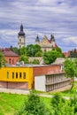 Bell tower of Cathedral of Assumption of Virgin Mary in Pinsk of Brest Region Of Belarus In The Polessie Region