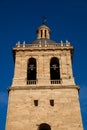 Bell tower of the cathedral of Ciudad Rodrigo Royalty Free Stock Photo