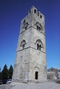 Bell Tower of Cathedral in Erice. Sicily, Italy Royalty Free Stock Photo