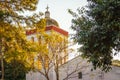 Santa Maria de Fe, Misiones, Paraguay - Bell Tower of the Catholic Church Royalty Free Stock Photo