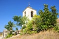 The bell tower of the cave monastery by Old Orhei, Moldova. Royalty Free Stock Photo