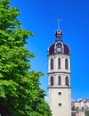 The Bell Tower of The Charity Hospital of Lyon, France