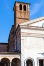 Bell tower of Chiesa di San Sebastiano in Mantua