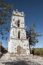 Bell Tower of the Church Campanario de San Lucas at Toconao Village Main Square - Toconao, Atacama Desert, Chile