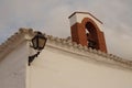 Bell tower of the church of Cerro de la Paz.