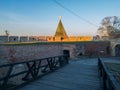 Bell tower of the Church of the Holy Mother of God Royalty Free Stock Photo