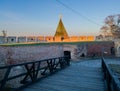 Bell tower of the Church of the Holy Mother of God Royalty Free Stock Photo