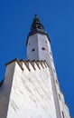 Bell tower of the Church of the Holy spirit. Tallinn, Estonia. Royalty Free Stock Photo