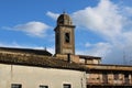 Bell tower of a church in italy Royalty Free Stock Photo