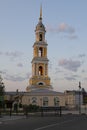 The bell tower of the Church of John the Theologian. Kolomna, Moscow region. Russia