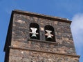 The bell tower of the church of la Oliva