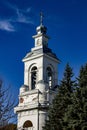 The Bell Tower Of Church Of The Nativity Of The Virgin Mary In Slavgorod