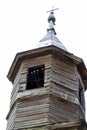 Bell tower of church of Paraskeva Pyatnitsa in the village of Barabanovo