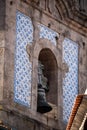 Bell tower of the church. Picture of bell tower