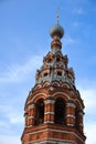 Bell tower of Church of Presentation of Lord of 17th century, Golden ring of Russia, Yaroslavl, Russia