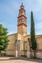 Bell tower of church San Juan Bautista in Ecija, Spain