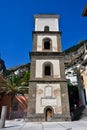 Mediterranean village on Amalfi Coast Royalty Free Stock Photo