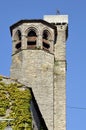 Bell tower of Cordes-sur-Ciel in France Royalty Free Stock Photo